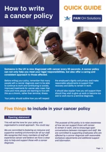 cancer policy guide