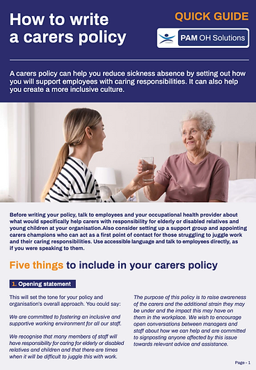 career policy guide